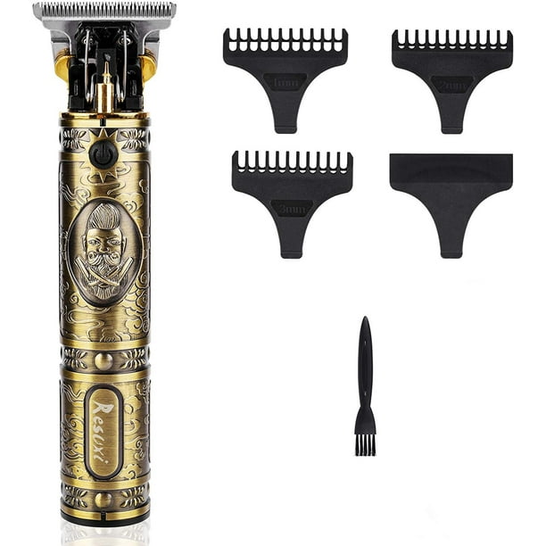 VGR Cortadora de pelo, kit profesional de corte de pelo para hombres, cable  USB/inalámbrico recargable recortadora de pelo con pantalla LED, modelo