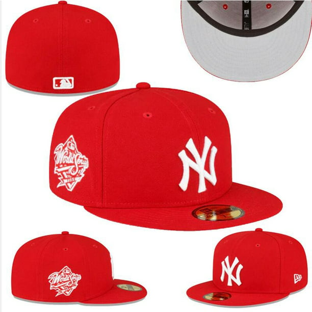 New York Yankees Gorra Hombres Mujeres De Béisbol Hiphop Sombreros Fitted  Completo Cerrado Gorras Deportivas Sombrero