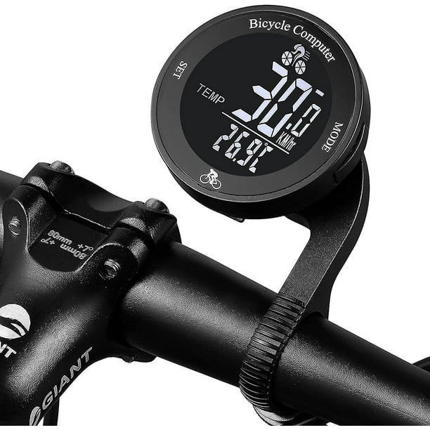 Bicicleta Cuentakilómetros, 15 Funciones, para Medir la Velocidad de la  Bicicleta, Kilometraje : : Deportes y aire libre