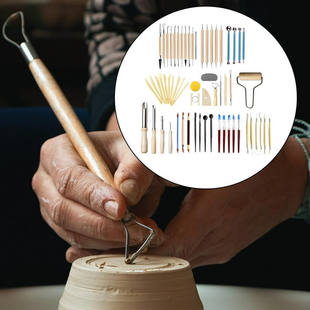 61 Uds herramientas para esculpir la de cerámica, herramientas de modelado  de cerámica de herramientas de modelado de la, herramientas Gloria  Escultura de cerámica