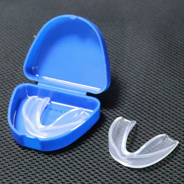 Protector bucal EVA antimolienda, protector bucal deportivo para adultos y  niños, 4 Uds.