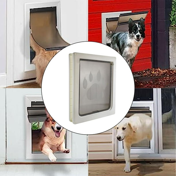 Puertas para perros para la casa, puerta de mascotas para perro, puerta de  mascotas, puertas para perros en interiores, puerta de perro para
