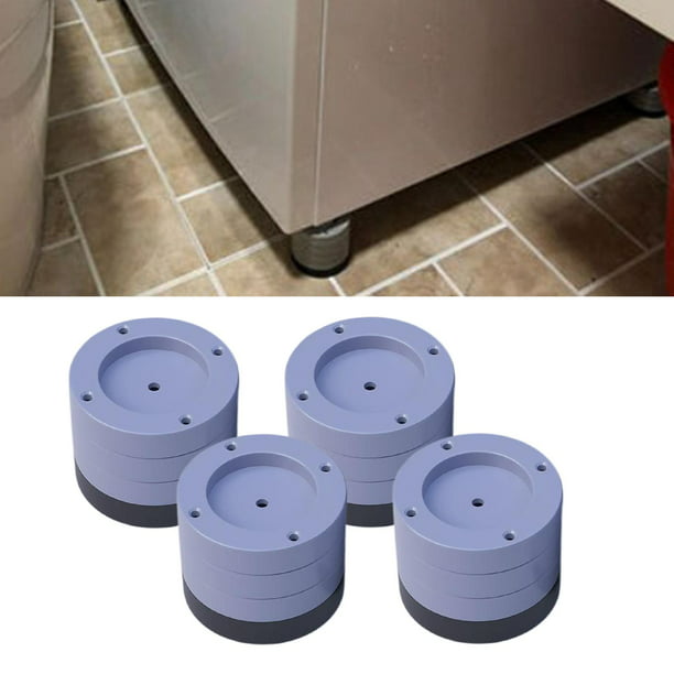 4 piezas Alfombra antivibración con pies slip de silencioso universal  lavadora refrigerador soporte estante, Moda de Mujer