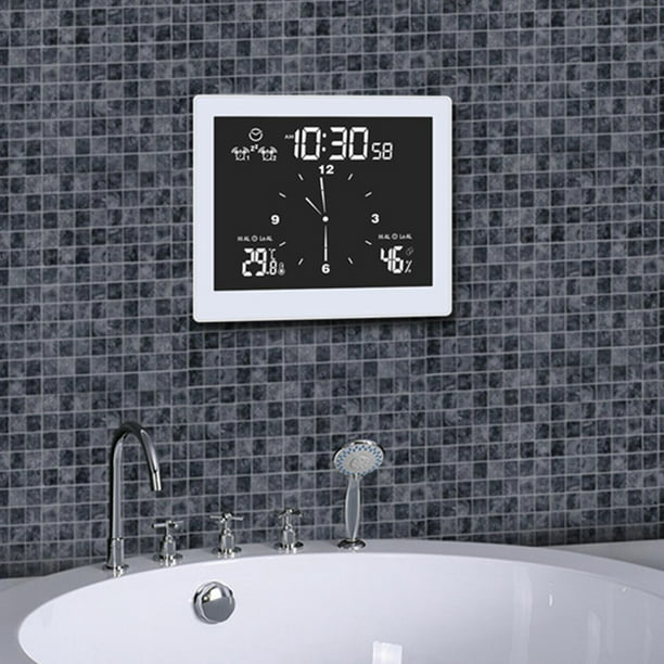 Reloj digital de baño Reloj de pared Reloj de ducha de casa impermeable -  China Reloj de baño y Reloj de pared precio