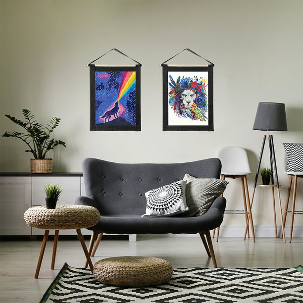 Marco de fotos cuadrado para colgar en la pared, decoración minimalista,  30x30, accesorio de exhibición de arte de madera, decoración del hogar -  AliExpress