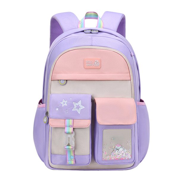 Mochilas escolares para niñas, morral escolar de escuela primaria, Mochila  escolar impermeable de princesa Fivean unisex