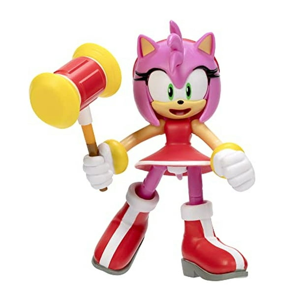  Sonic The Hedgehog Figura de acción de juguete coleccionable  Sonic de 2.5 pulgadas, 3 años : Juguetes y Juegos