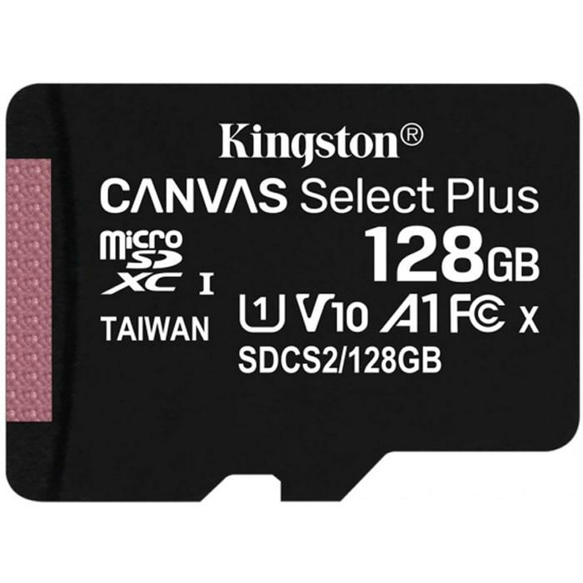 Kingston-tarjeta Micro SD Canvas Select Plus, Memoria Flash C10 A1