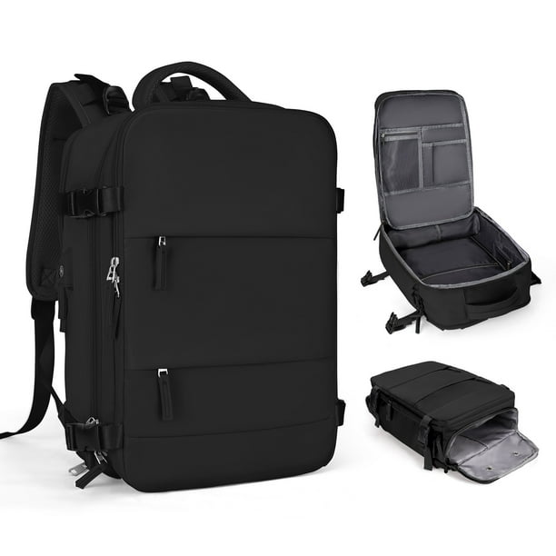 Mochila escolar, mochila para laptop de 15.6 pulgadas, mochila de  transporte aprobada por vuelo, mochila de viaje grande antirrobo Tsa con  puerto de