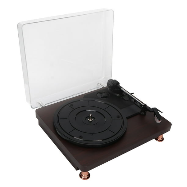 Tocadiscos vinilo inalámbrico portátil LP con altavoces fonógrafo  decoración NEW