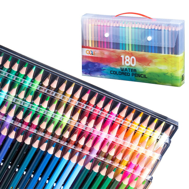 120/150/180/210 Set de lápices de acuarela para artistas profesionales  lápices de colores solub MABOTO Pluma de color