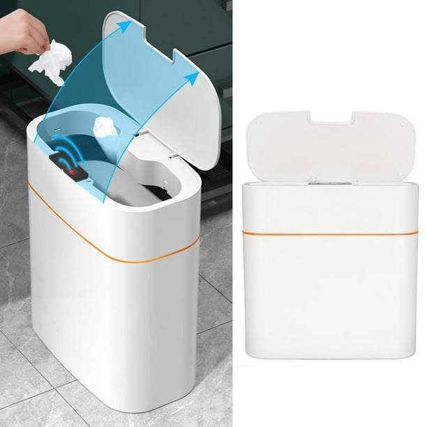 Cubo de basura automático con sensor de movimiento para baño Joybos