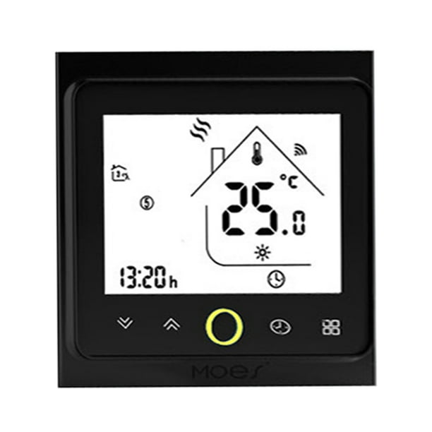 Moes Wifi Controlador de temperatura del termostato inteligente para agua /  calefacción eléctrica por suelo radiante Caldera de agua / gas Zigbee Alexa  Google Home