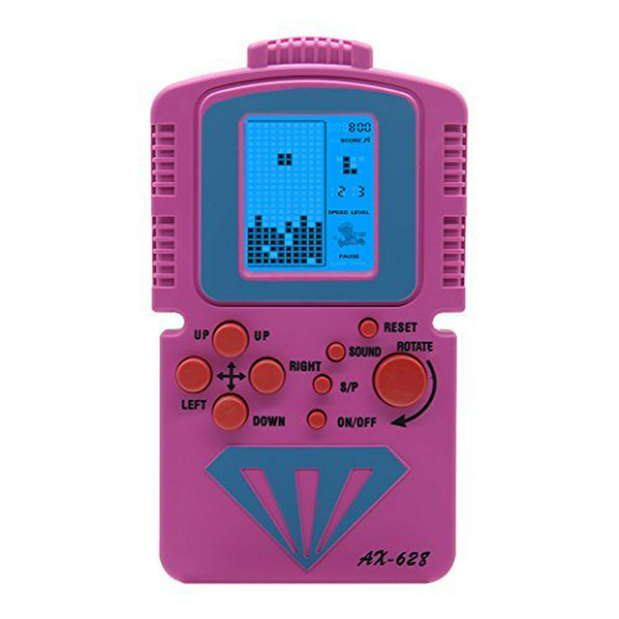 Pantalla Bluray Tetris incorporada 26 juegos (púrpura) JXD