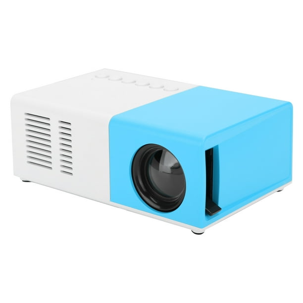 Mini proyector LED, portátil y de alto rendimiento para el hogar. Con  interfaz para reproductor de medios y USB. AweSitey EL014412-00