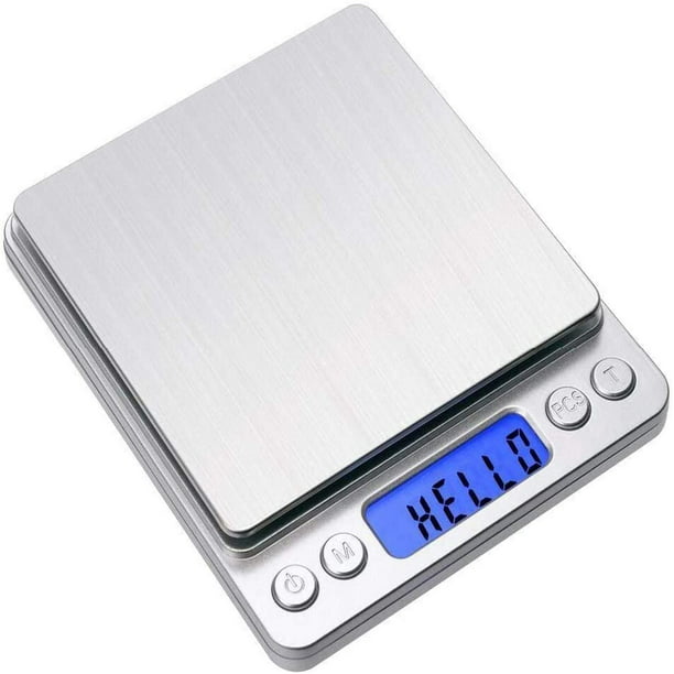 Básculas de cocina Peso Electrónico Alimentos Dieta Cocina Balanza Digital  15.4 lbs/0.04 oz Digital ScaleFT