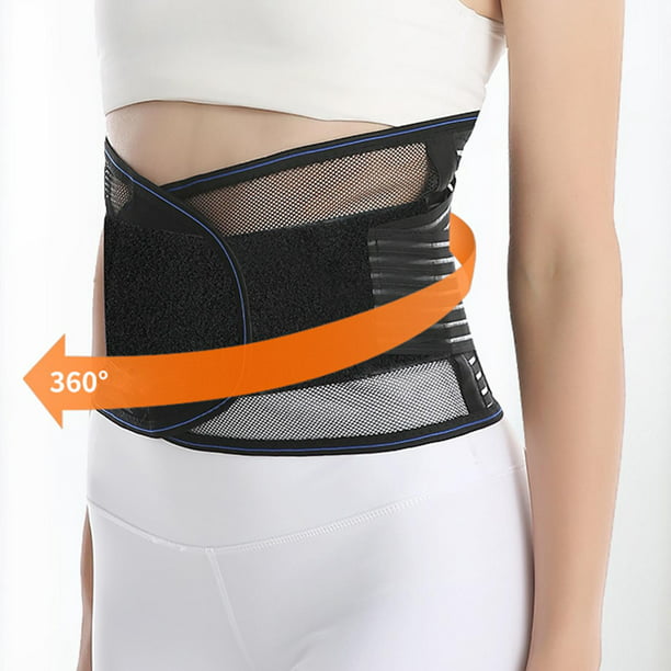 Cinturón de soporte de espalda correas de soporte ajustables para ciática escoliosis  mujeres hombres SG Zulema Soporte en la espalda