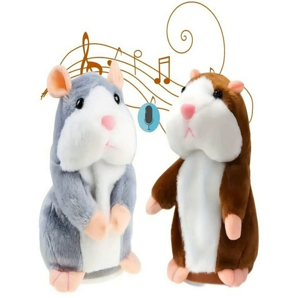 talking hamster plush toy repeat what you say funny kids stuffed toys talking record plush interactive toys christmasthanksgiving giftpackaged and