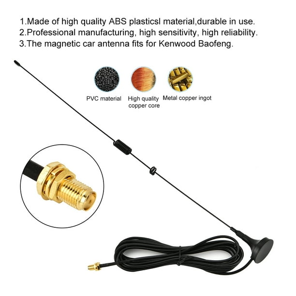 Sofare - Cable Antena Coche/Moto - Longitud 500 cm