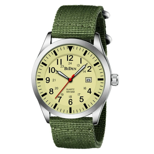 Reloj Para Hombre Relojes De Cuarzo Reloj Militar Reloj Deportivo De Buceo  YS