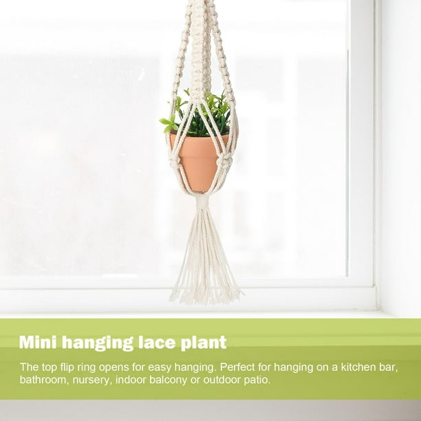 Colgante De Coche Kit de colgador de para plantas macetas colgantes de pared Likrtyny de BPA Walmart en línea