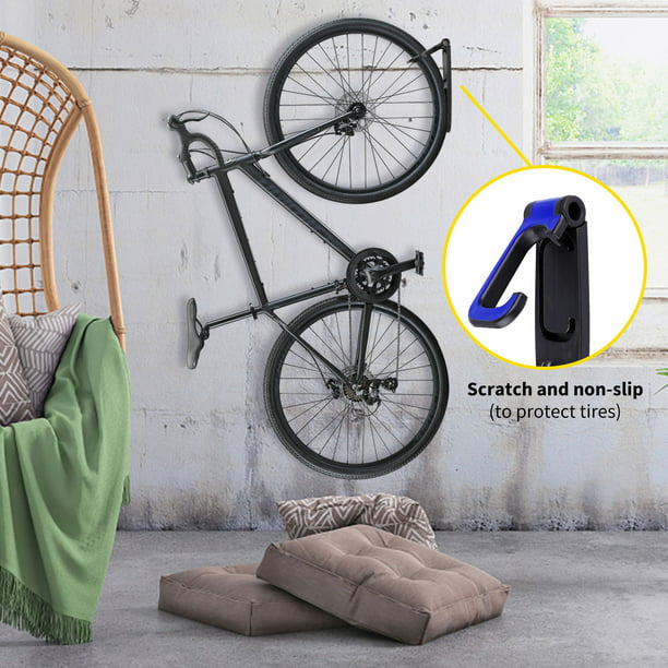 Colgador de pared para bicicleta Soporte de pared para bicicletas -  Almacenamiento Bicicletas Bastidores para colgar Ganchos para bicicletas  para garaje / interior FLhrweasw Nuevo