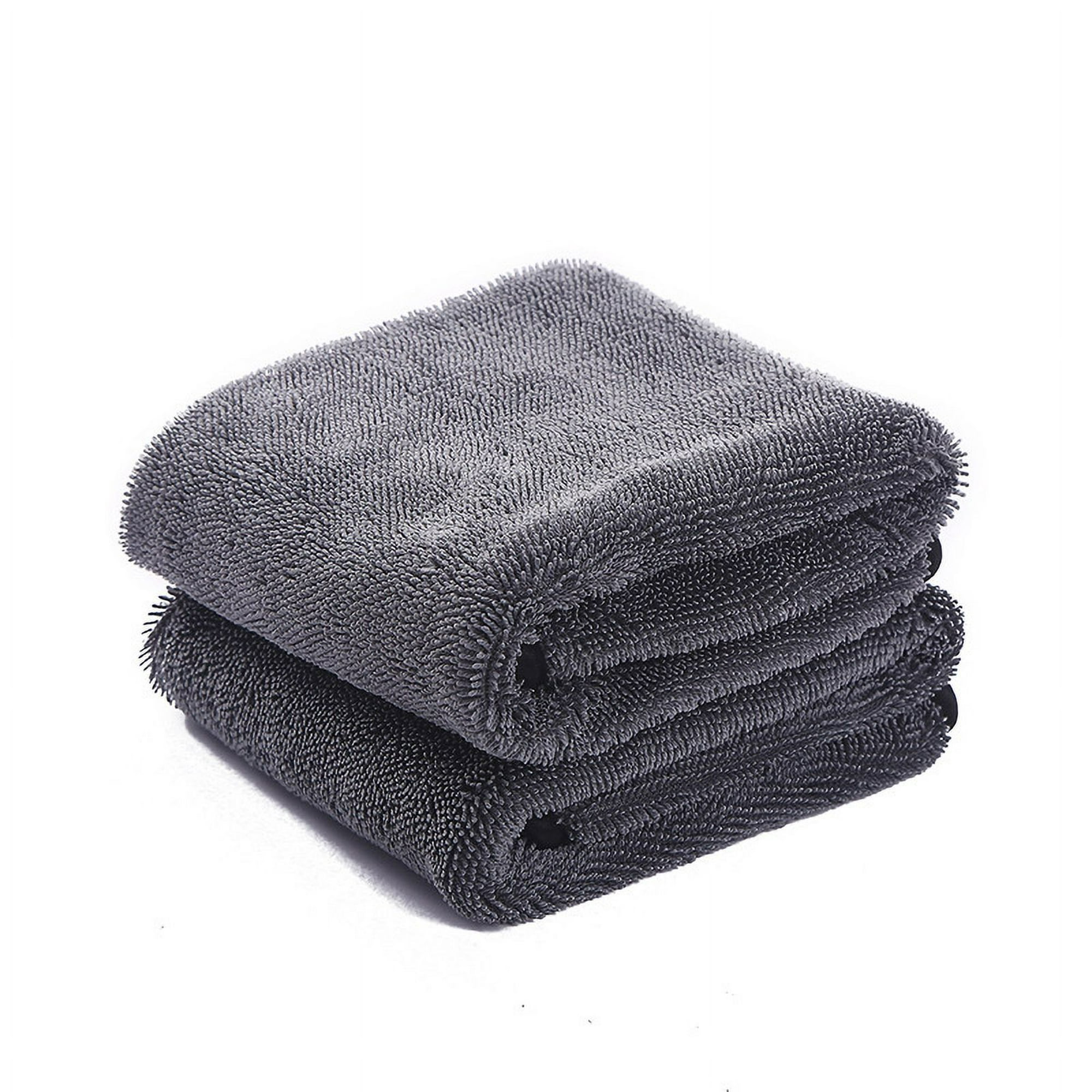 1 unid cuidado de coche de lavar toallas de microfibra lavado y secado de  la toalla fuerte de felpa gruesa de fibra de poliéster coche paño de  limpieza - Historial de precios