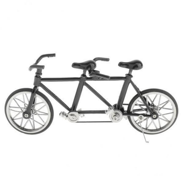 Juguete de bicicleta tándem,Juguete modelo de bicicleta en tándem de  aleación,Bicicleta tándem bicicleta modelo réplica juguete