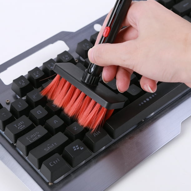 Limpiador de teclado Juego de limpieza de teclado multifunción 6 en 1 Pluma  de limpieza de auriculares JShteea Nuevo