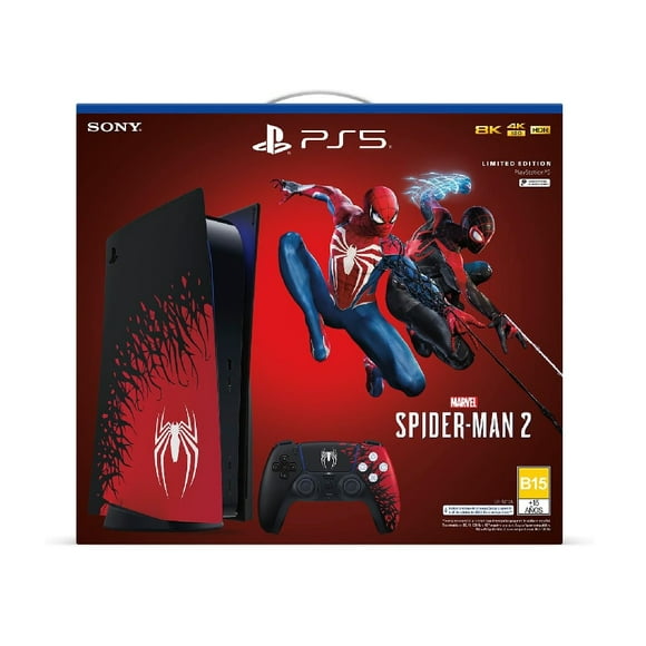 consola playstation 5 marvels spiderman 2 limited edition sony ps5 sony digital