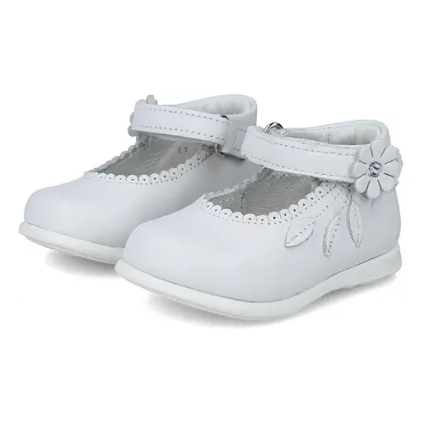 Calzado de BEBE tipo BOTIN color BLANCO Coqueta 950502 Bodega