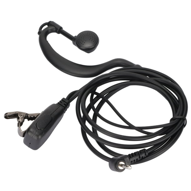 Auricular walkie talkie con enchufe de 2,5 mm, auriculares de