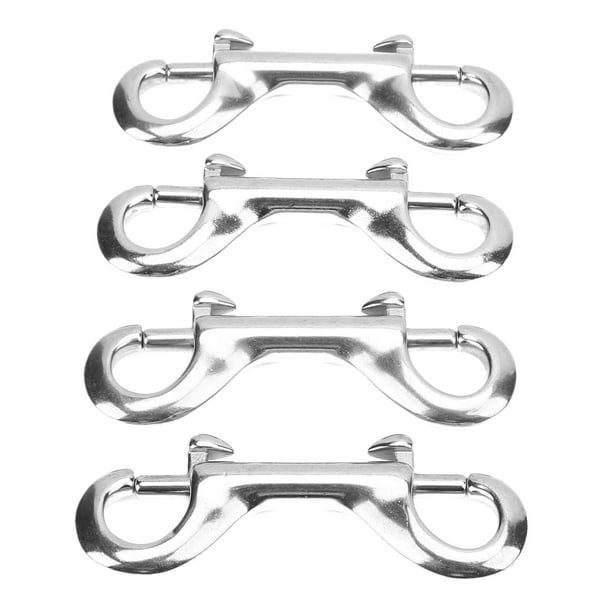 Double End Bolt Snap Hook, Stainless Steel Double Ended Snaps Diving Clips  Bolt Clips Snap Hook Heavy Duty For Door Latches For Pet Chain ANGGREK  Marine Grade Double Ended Snaps