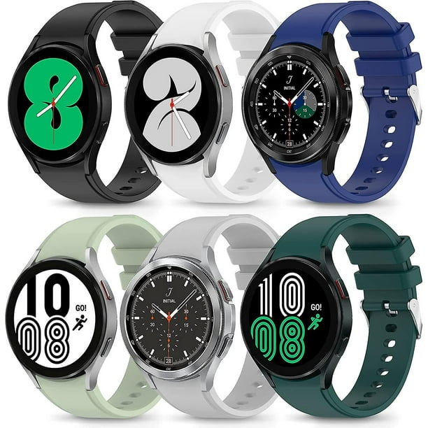 Correa de silicona para Samsung Galaxy Watch 4, Classic, 3, 46 y