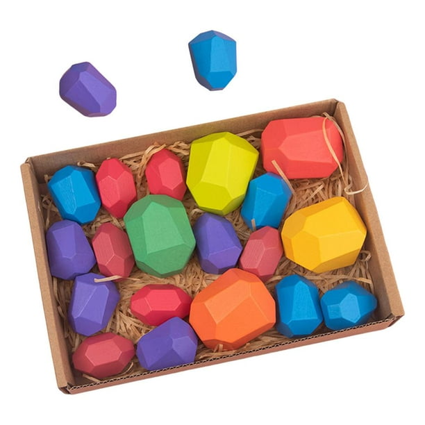 de bloques de juegos de bloques de apilamiento de juguetes bloques de 4 a 8 años 21 piezas C Fanmusic Juguetes de bloques de apilamiento | Walmart en línea