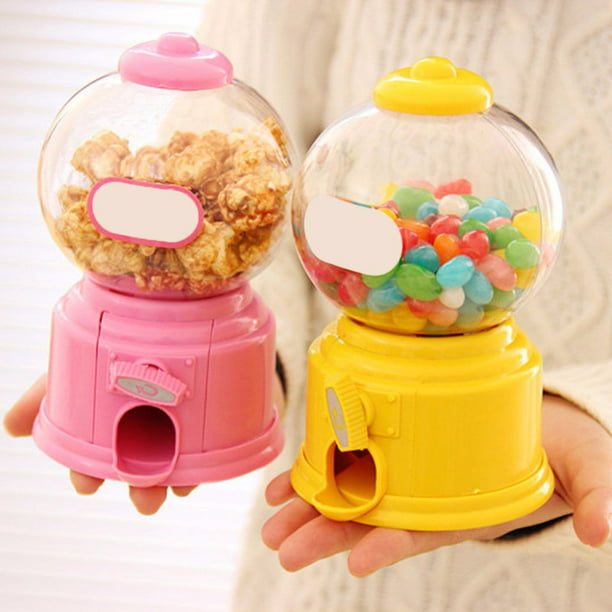 Mini máquina de dulces creativa y bonita, dispensador de chicles