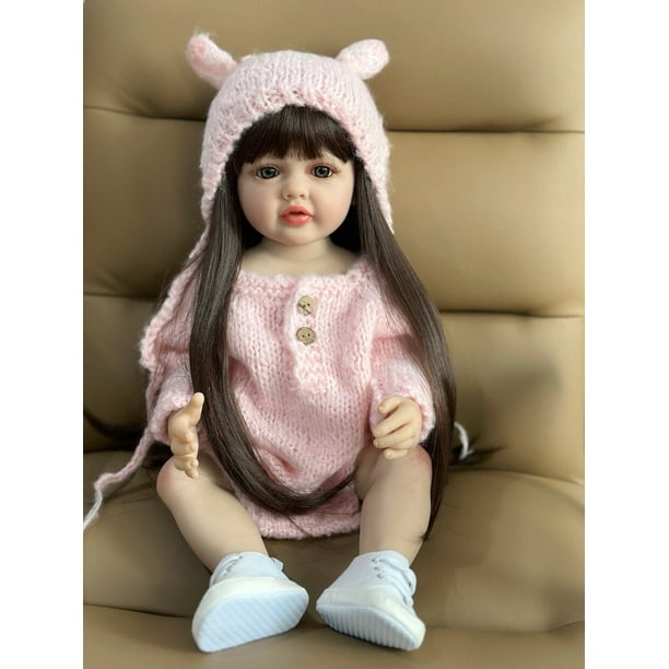 BZDOLL-muñecas Reborn de silicona para bebé, juguete realista de 55 CM y 22  pulgadas qiuyongming unisex