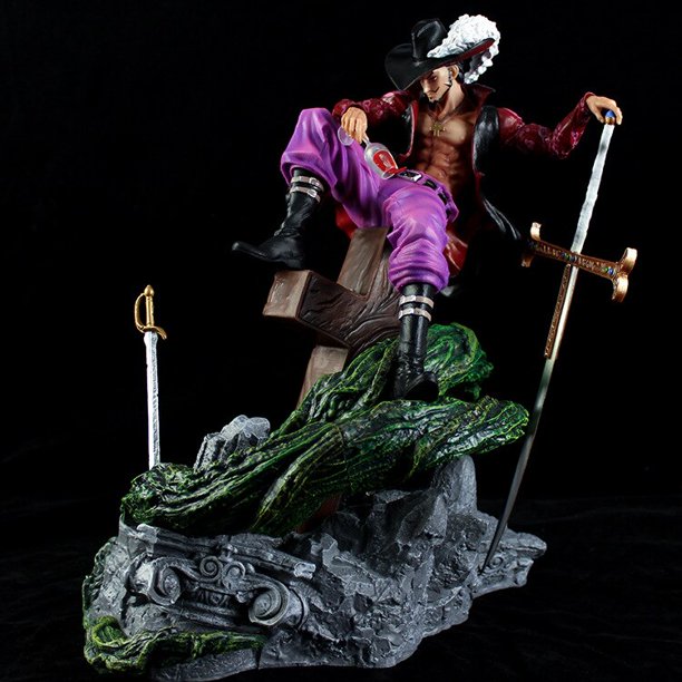 One Piece Figures Mihawk Zoro Master Apprentice Anime Statue