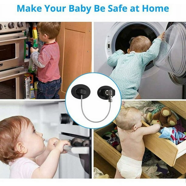 Seguridad para niños en casa. Cajones, ventanas y mucho más