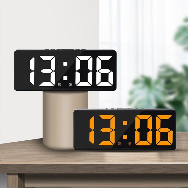 Comprar Reloj despertador inteligente Digital LED, mesa de reloj