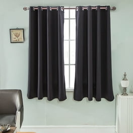 SimpleHome Cortinas 100 opacas para dormitorio aislamiento térmico con  ojales cortinas de ventana para oscurecer la habitación cortinas blancas