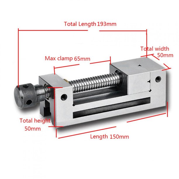 Tornillo de Banco 125 mm - Tecnomáquinas - Máquina-Herramienta y