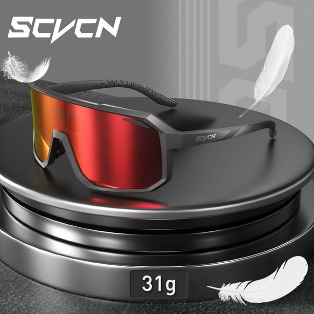 SCVCN gafas de sol de ciclismo para hombre, lentes de conducción para  bicicleta de montaña, deportes al aire libre, senderismo, ocio qiuyongming  unisex
