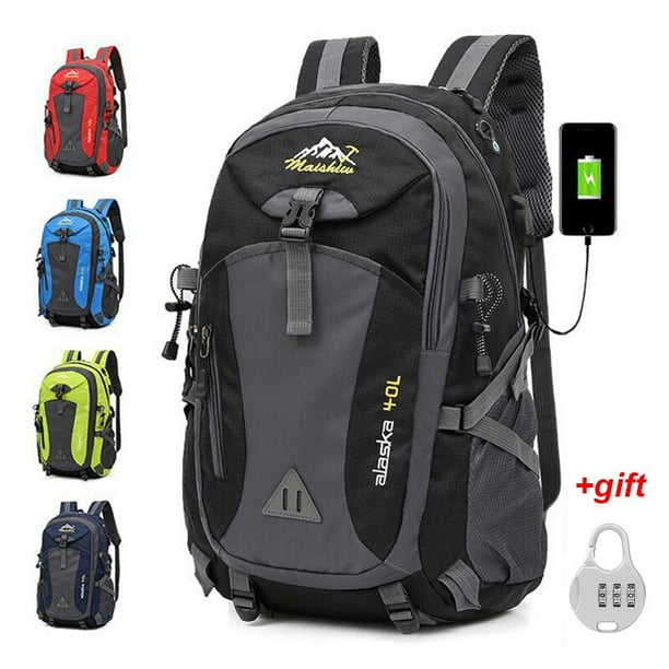 Mochilas de viaje impermeables para hombre, bolsas de viaje para escalada,  senderismo, deporte al aire libre