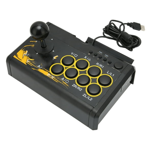 controlador de juegos con cable plug and play 4 en 1 joystick de juegos con cable usb botones grandes retro arcade para ps3 anggrek wired gaming controller