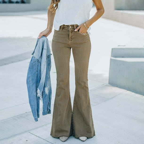  Jeans para mujer - Pantalones de mezclilla ajustados