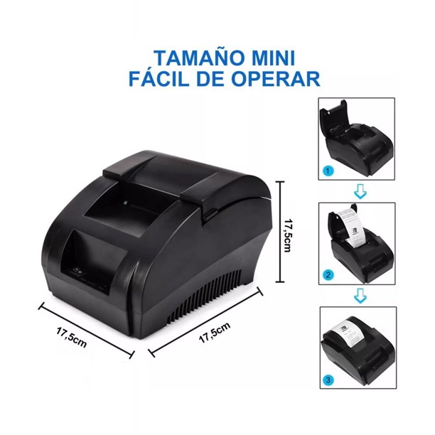 Mini Impresora Nextep Térmica Portátil 58mm USB Bluetooth