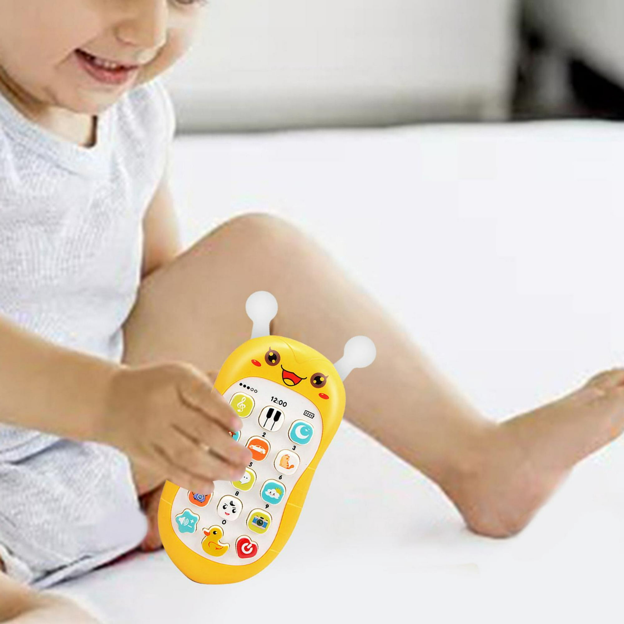 Juguetes musicales para bebés Juguete musical Montessori para niña 3 años  Regalo creativo L L perfke Teléfono para niños