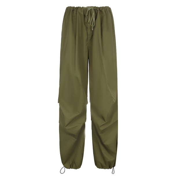  Pantalones cargo holgados para mujer, ropa de calle