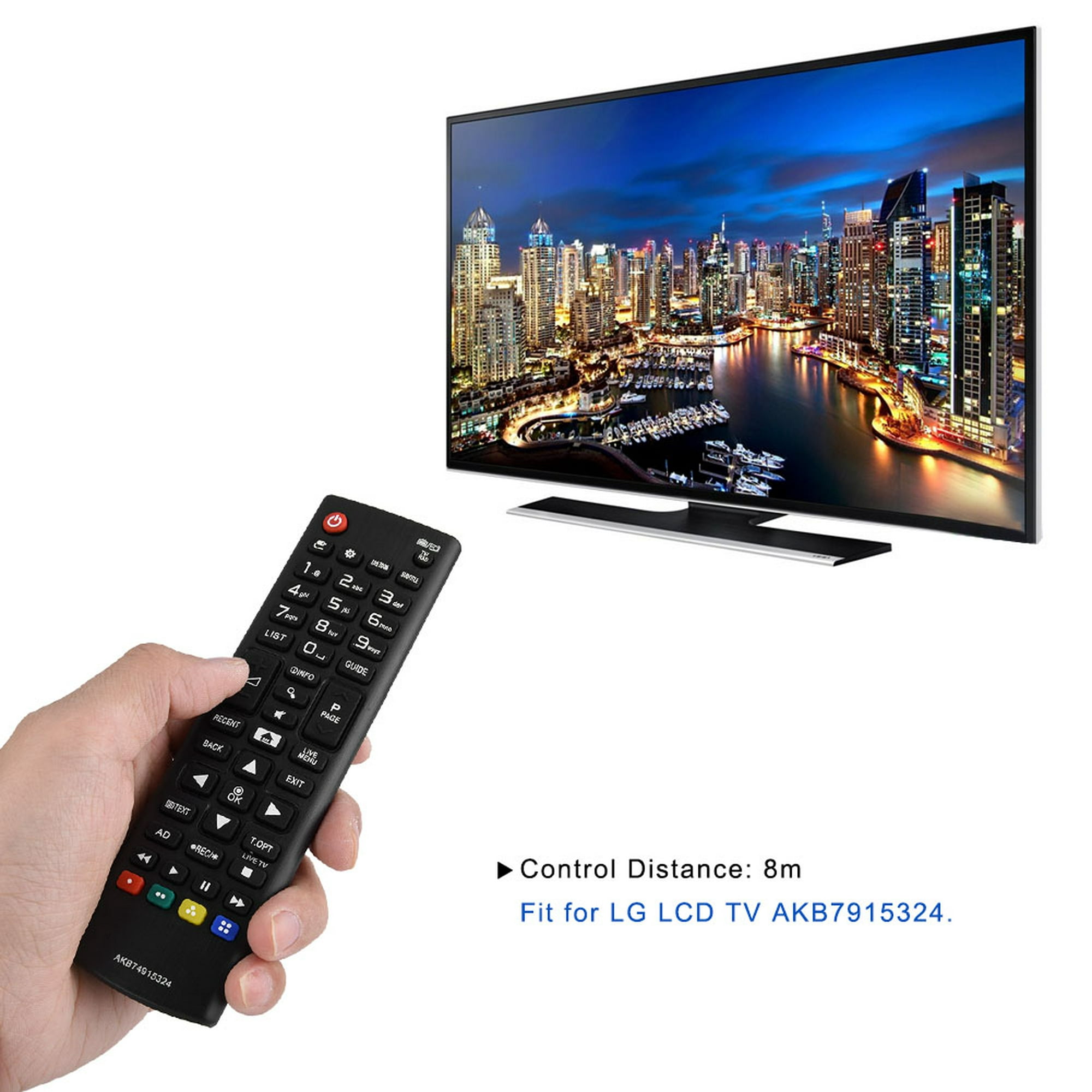 Molaika Reemplazo Control Remoto, Control Remoto Exquisito para TV LG Mando  a distancia Spptty Como se muestra en la descripción